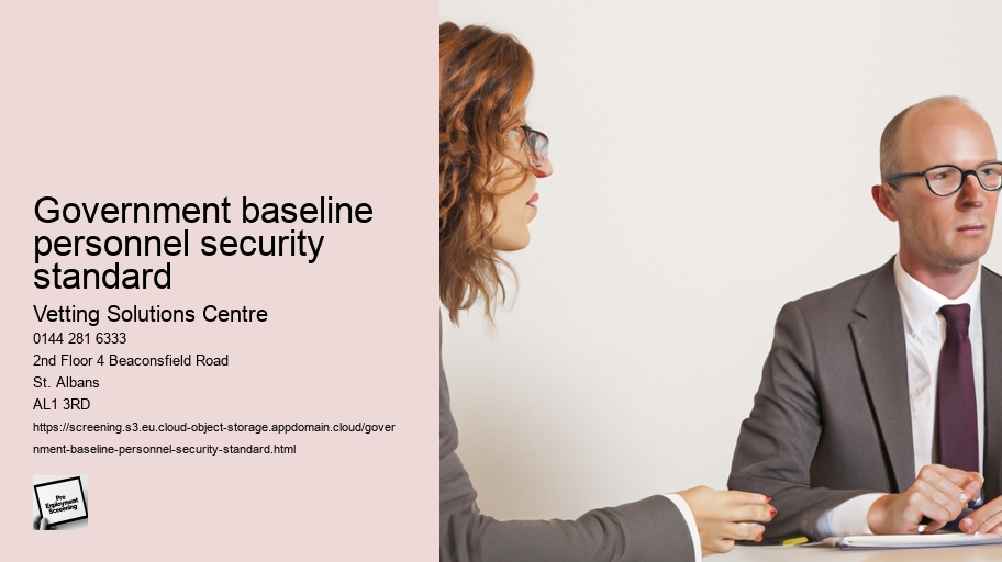 government baseline personnel security standard